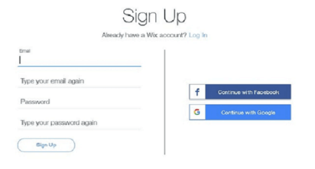 cara membuat situs web menggunakan Wix